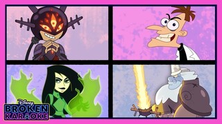 ZOMBIES 3 I’m Finally Me Parody | Amphibia, DuckTales & MORE | Broken Karaoke | @disneychannel