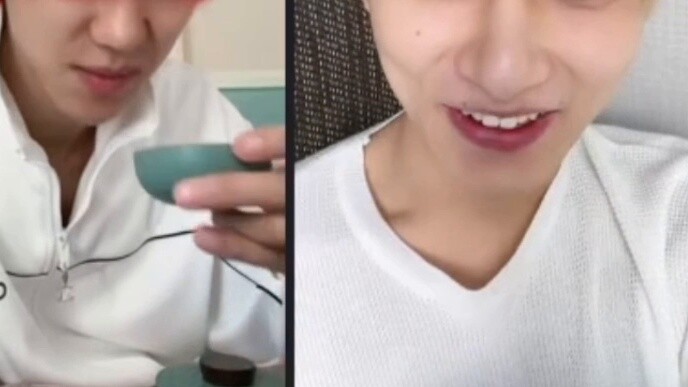 "Câu chuyện về vụ nổ bàng quang và anh, lão lục" hợp tác với Wen Junhui và Xu Minghao