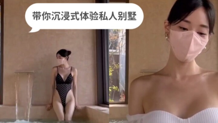 สาวเซ็กซี่พาคุณดื่มด่ำประสบการณ์ส่วนตัวในวิลล่าสุดหรู (แฟชั่นชุดว่ายน้ำ ชุดเดรสสายเดี่ยว ชุดนอน… เดิ