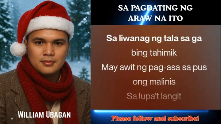 Sa Pagdating ng Araw na Ito by William Ubagan