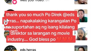 maraming salamat po Direk Eds herras ❤️❤️❤️❤️