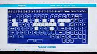 精群笔记本键盘店键盘测试