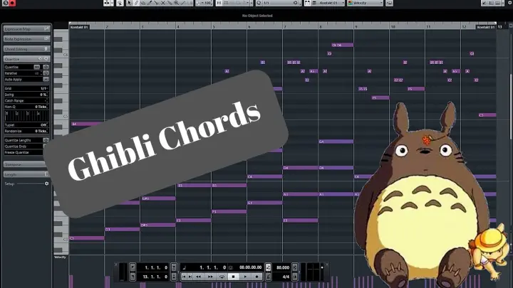 How to write Ghibli chords