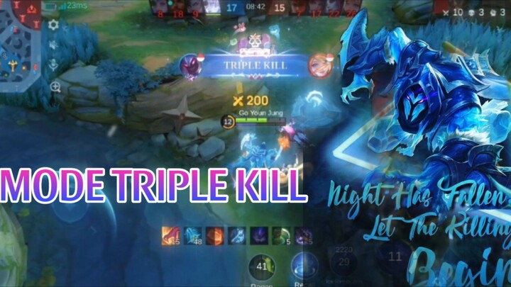 MODE TRIPLE KILL:)