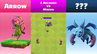 Every Level Archer VS Every Level Minion | Clash of Clans