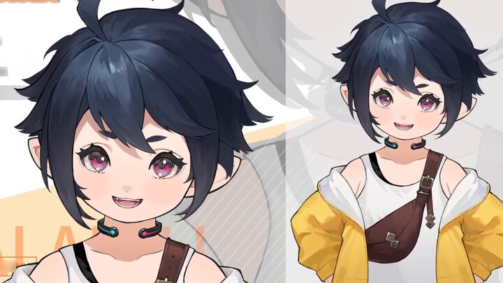 [Live2D model display] When Lalafei moves, can you guess whether it is male or female?