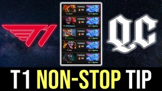 T1 NON-STOP tipping "QC.Quinn" - ESL One Summer 2021 Dota 2
