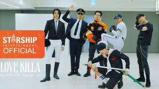 【MONSTA X】Love Killa 变装版练习室