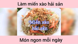 Miến xào hải sản