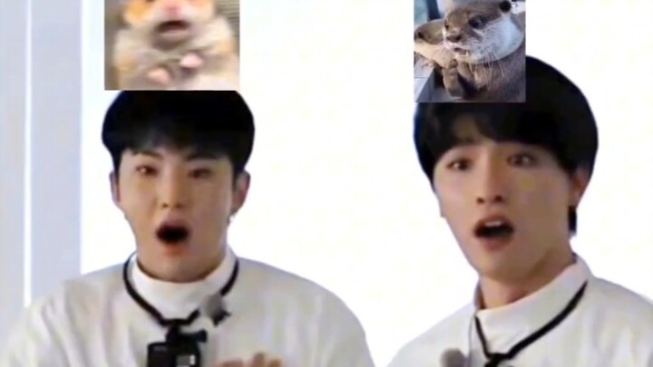 เอิงชางกับฉานถ่าที่ตกใจจนตัวจริงโผล่ออกมา
