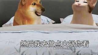 In the middle of the night, I frantically hinted to my husband that I was hungry.