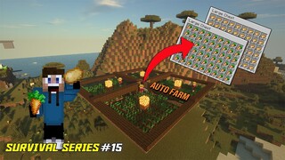 Farm Wortel dan Kentang Otomatis - Minecraft Survival Indonesia 15