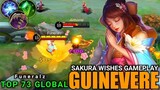 Guinevere Sakura Wishes New Skin Gameplay by Funeralz • Mobile Legends Bang Bang