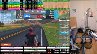 Zwift Cycling Workout 18.07.2025
