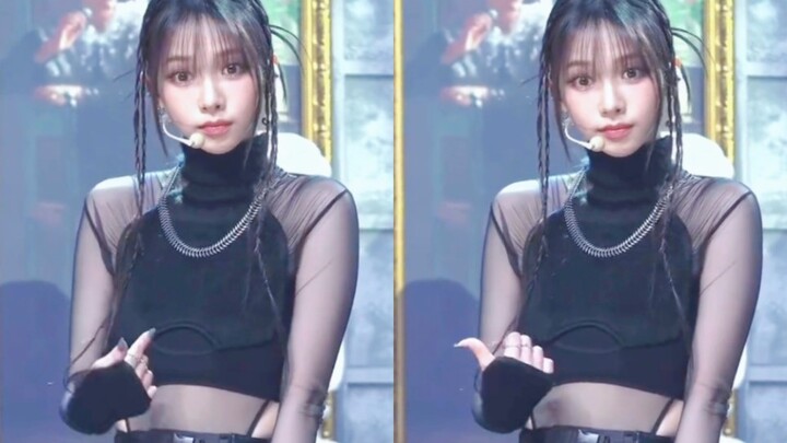 Karina: Take a picture of me or her?