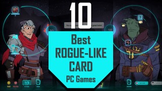 Best ROGUE-Like CARD Games | Top10 Rogue Card PC Games