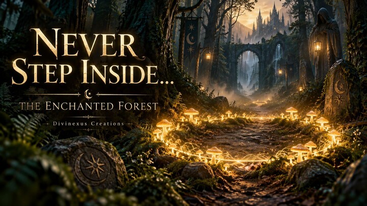 Never Step Inside This Forest… 🌲✨ 千万别走进这片森林