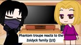 Phantom troupe reacts to the zoldyck family (2/2)