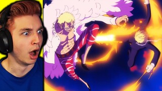 SANJI VS. DOFLAMINGO!! (one piece reaction)