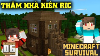 MINECRAFT SINH TỒN 1.16 TẬP 6: DẪN BLUENOCH THAM QUAN NHÀ CỦA KIÊN RIC !!