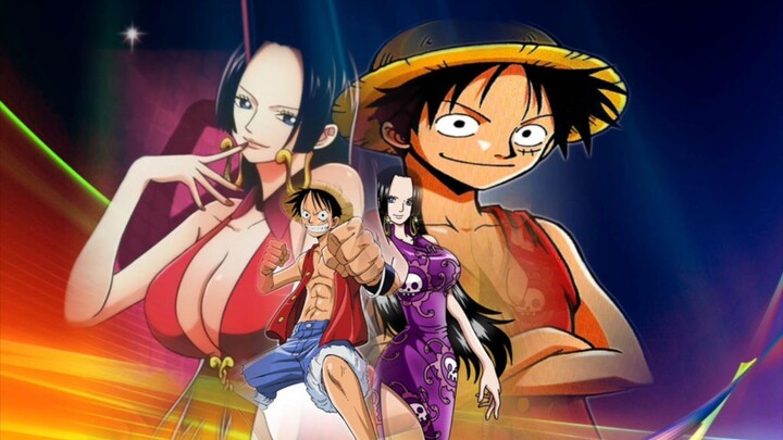 😘 Luffy  x boa Hancock 🥰