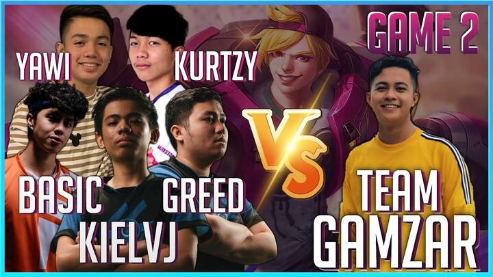 GAME2 - KIELVJ USING XBORG WITH GREED YAWI BASIC AND KURTZY VS TEAM GAMZAR