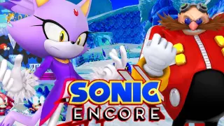 Blaze Needs Respect! | Sonic Encore - ICE Cap Zone [Fan Game]