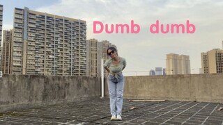 Ca khúc trở lại của Dumb Dumb-somi, nữ tân sinh viên năm nhất nhảy cover trên sân thượng, kịp lên ch