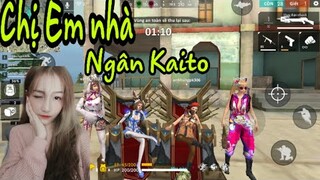 Ganena Free Fire Chị Em Ngân Kaito Bắn Cực Gắt