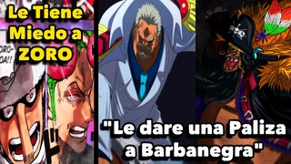 ¡ODAAA!... GARP va por BARBANEGRA ¿Se Viene su Mu3rte? ZORO intimida a KAKU - ONE PIECE 1071 Review