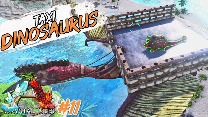 BiKiN TAXi JAMAN DiNOSAURUS 😂 ARK Crystal isLes