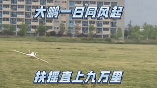 西北某地惊现飞燕一号试验机