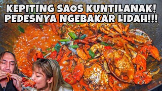 NGUMPET DI PASAR!! KEPITING SUPER PEDAS SAUS KUNTILANAK