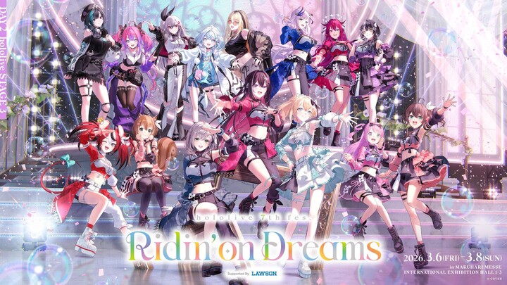 Hololive 7th fes. Ridin' On Dreams Stage 3 (Day 2)