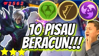 GUSION HYPER + ARCHER!! AUTO RACUNNNN SEMUAAA
