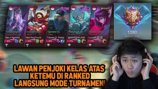 KETEMU PENJOKI KELAS ATAS TAKAPEDIA DKK AUTO MODE TURNAMEN DI RANKED! - Mobile Legends