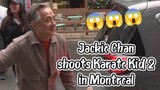 Jackie Chan In Montreal | Syuting film Karate kid 2