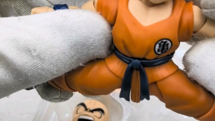 Dragon Ball SHF Krillin 3.0, so cool!