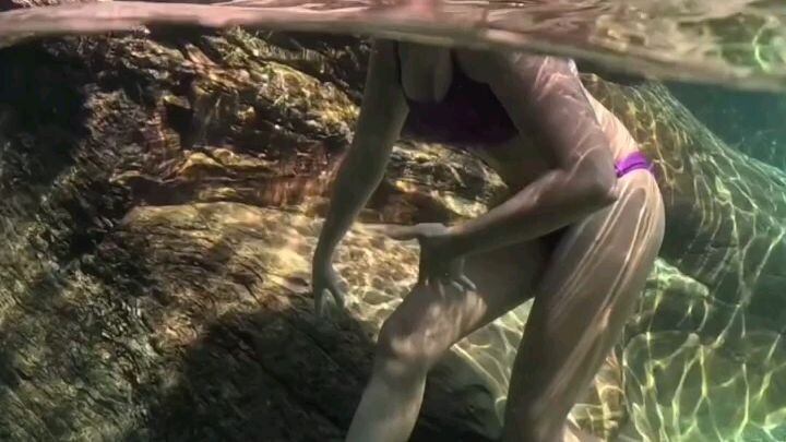 The water