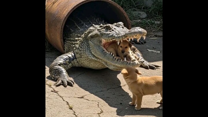 A daily dose of joy: “Doggy says, ‘I hope in my next life I can find a safe and cool place.’”