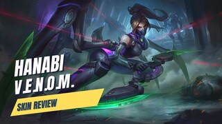 Skin Hanabi Venom! - MLBB Skins Review