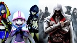 Assassin's Creed : Sisterhood vs Brotherhood ( Stop Motion version vs E3 Trailer version )