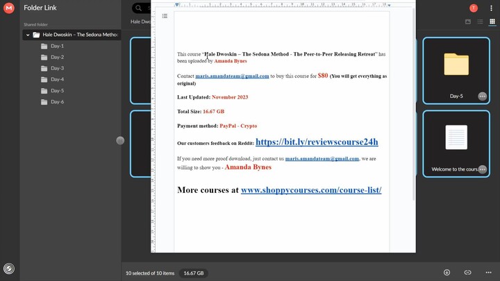 Hale Dwoskin – The Sedona Method - The Peer-to-Peer Releasing Retreat