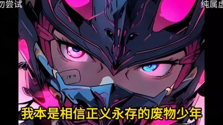 我本是相信正义永存的废物少年，因意外获得最强烛照铠甲#小说