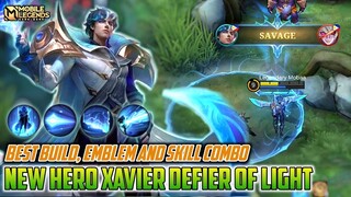 Xavier Mobile Legends , Xavier Gameplay Best Build And Skill Combo - Mobile Legends Bang Bang