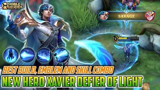 Xavier Mobile Legends , Xavier Gameplay Best Build And Skill Combo - Mobile Legends Bang Bang