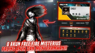 8 AKUN FREE FIRE PALING MISTERIUS DAN MENYERAMKAN - Misteri Free Fire