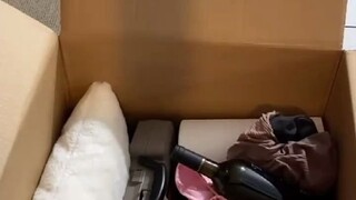 小姐姐准备搬家了，分享了一些小件物品的打包技巧