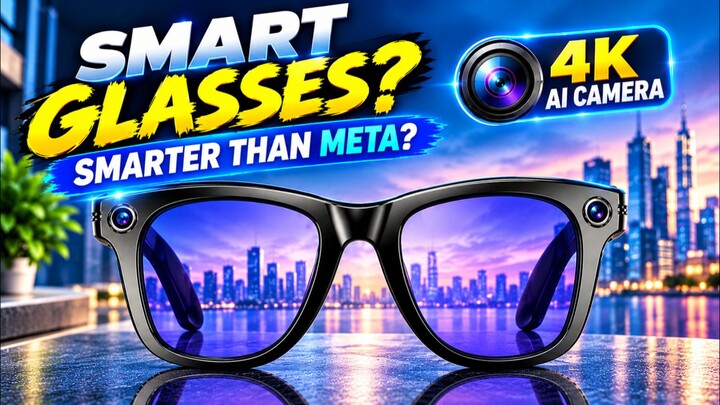 2026 New 800W Camera AI Smart Glasses – AI Translation & Video Review