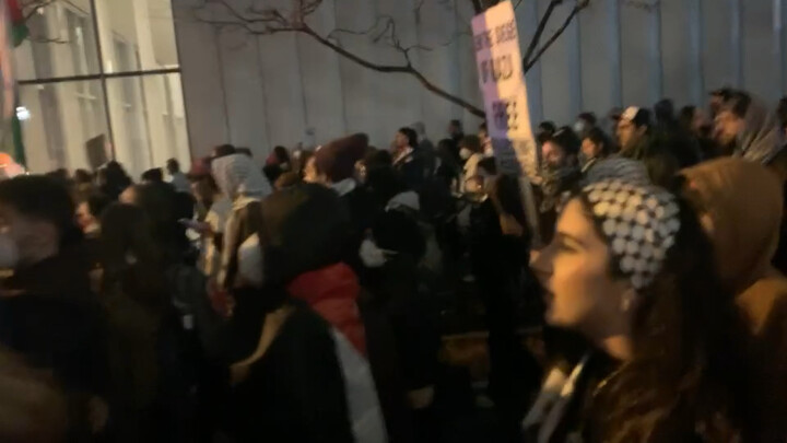 Sharing a video my daughter sent from the Philadelphia parade in support of the Palestinian people